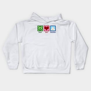 Peace Love Nutrition Kids Hoodie